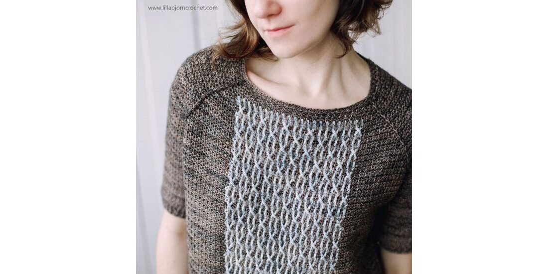 Crochet shop brioche sweater